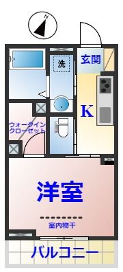 レ・デルネーロの間取り画像