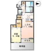 フォルテューヌFの間取り画像