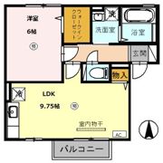 イベール・ドゥ B棟の間取り画像