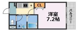 ステリア森ノ宮の間取り画像