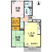 デミュール弐番館の間取り画像