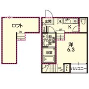ステラ熊本northⅣの間取り画像