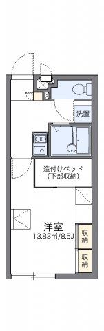 レオパレスセレーヌスの間取り画像