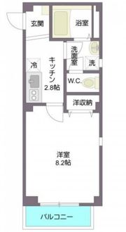 ビューノ Nの間取り画像