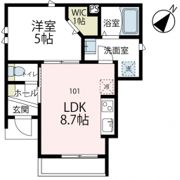 カーサ ソレアードの間取り画像