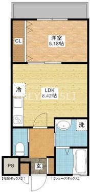 ボナール協和の間取り画像
