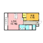ボヌール楽市の間取り画像