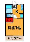グランコート・フェイマスBの間取り画像