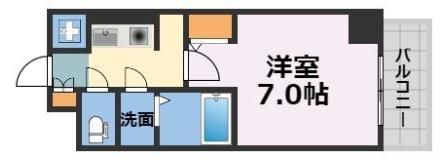 サムティ難波VIVOの間取り画像