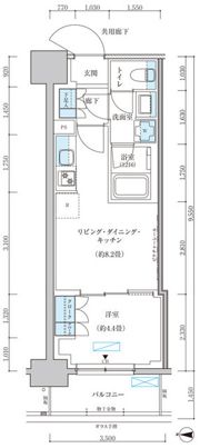 パークアクシス池袋イーストの間取り画像