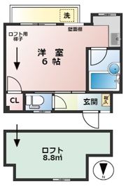 サンフラワー千川の間取り画像