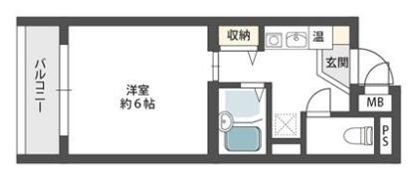 コムズハウス千里中央Ⅰの間取り画像