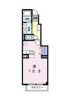 oAzo A棟の間取り画像