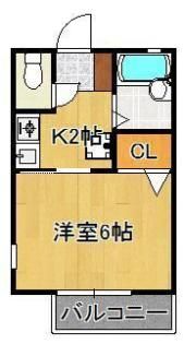 アズーロ高峰の間取り画像