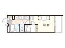 レオパレスNISHIMURAの間取り画像