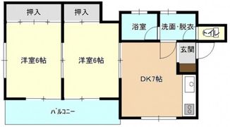 第2鍵山ビルの間取り画像