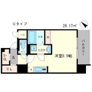 Grandi Utsubo Parkの間取り画像