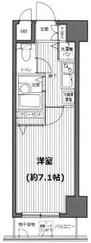 ガラ・ステージ麻布十番の間取り画像