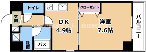 Greenwich Houseの間取り画像