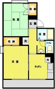 グリーンハイムの間取り画像