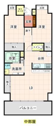 マルイローズガーデンの間取り画像