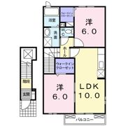 セレーノAの間取り画像