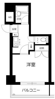 メインステージ東高円寺の間取り画像
