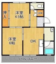ビレッジハウス苅田3号棟の間取り画像