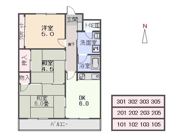 間取図