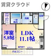 アメニティ本千葉の間取り画像