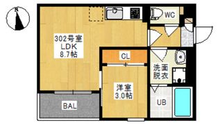 REGALEST 平井の間取り画像