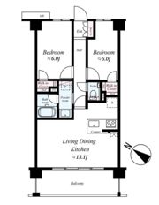 GENOVIA隅田川east skygardenの間取り画像