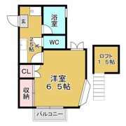 コスモハウスⅡの間取り画像