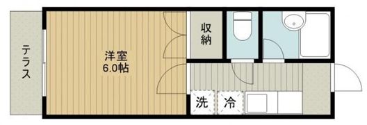 カルデアBの間取り画像