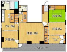 ミカワビルの間取り画像