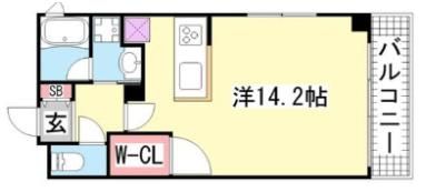 イルシオンド芦屋の間取り画像