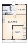 東洋ハイツの間取り画像