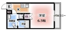 メイプルスクエア速見の間取り画像