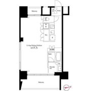 スクエアガーデン池袋の間取り画像