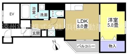 ソルトシティ浜松の間取り画像