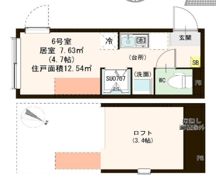 ウェリナ東十条の間取り画像