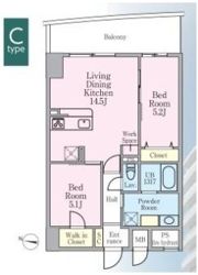 グランシエル川口の間取り画像