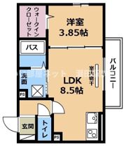 エスパス・ド・ゼン草津町の間取り画像