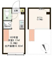 ミルフォード上鷺宮の間取り画像
