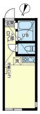 ユナイト南太田クロードドビッシュの間取り画像