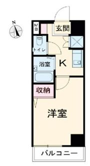 シンシア蒲田セカンドステージの間取り画像