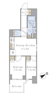Brillia ist 駒込の間取り画像