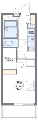 レオパレスマースの間取り画像