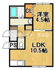 CIGAL京町の間取り画像