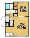 CIGAL京町の間取り画像